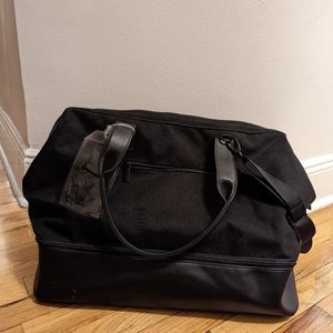 Beis Black Weekender Bag